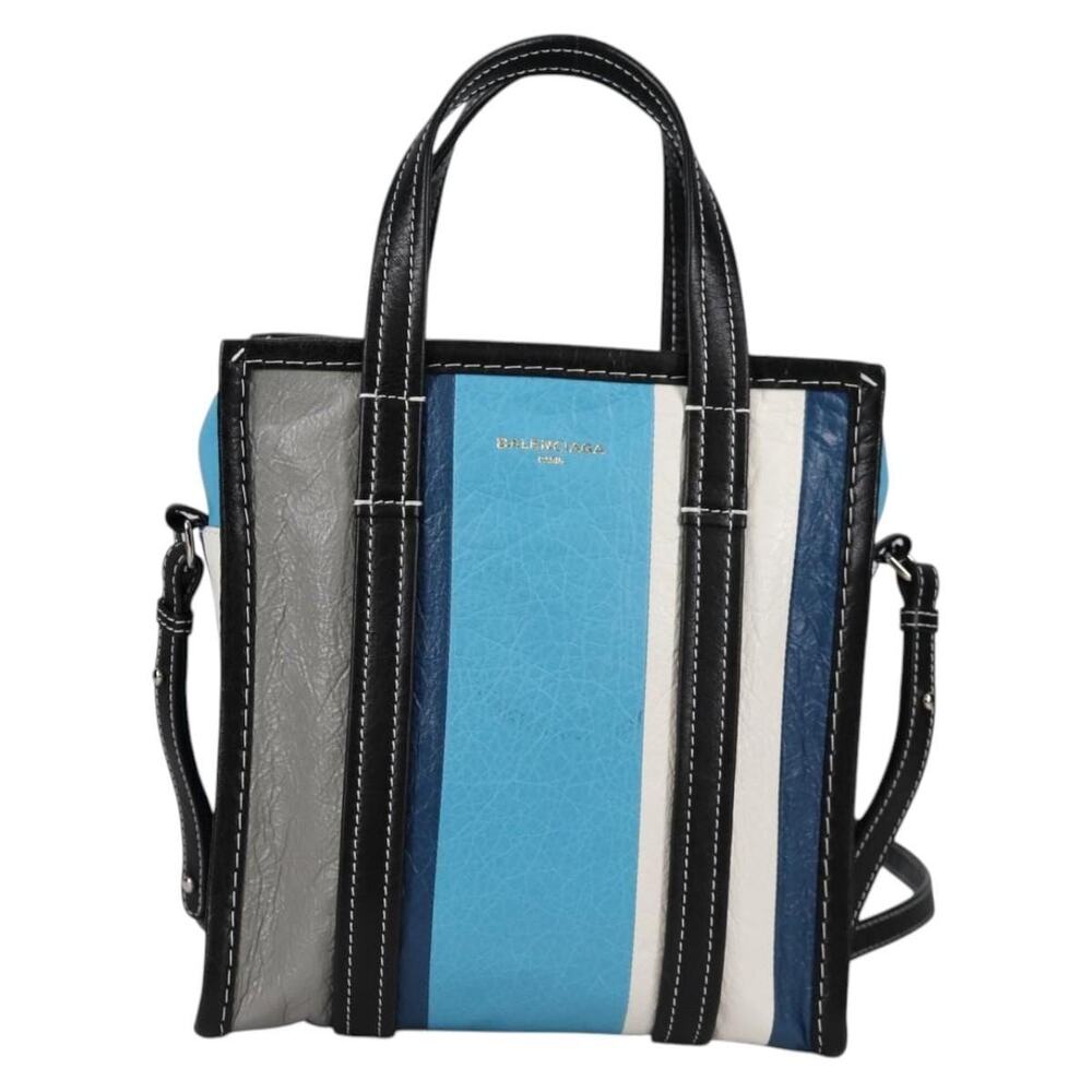 Balenciaga Leather Handbag Blue